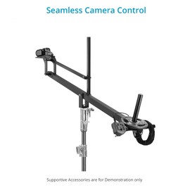 PROAIM Lanc Zoom Controller with Iris/Focus/Zoom Speed Control for DV Camcorders with 2.5mm LANC Jack. Mounting Clamp Fits ⌀ 30 mm Tripod Pan Bar, Camera Handle, Stabilizer & More (P-ZC-IF01)