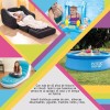 Intex Alberca Piscina Inflable Redonda Arcoiris 3 Aros Intex 58449