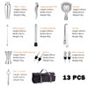 TREELF Portable Bartender Bag Travel Bartender Bag Canavs Bar Kit