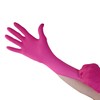 Waxness Cosmetology Nitrile Gloves Pink, Large, 100 pcs/box