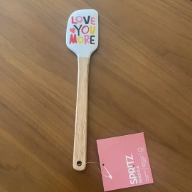 Spritz Valentines Love You More Spatula with Wooden Handle Target Spritz
