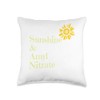Fun Graphic-Sunshine & Amyl Nitrate Throw Pillow