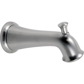 DELTA FAUCET RP52153SS Carlisle Tub Spout Pull-Up Diverter, Stainless