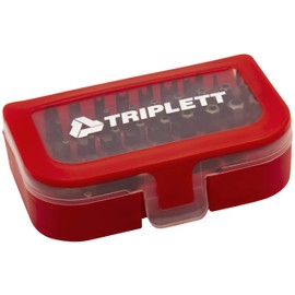 Triplett TSBK-001 Security Bit Kit 32-Piece Kit with 30 Industrial-Grade Bits for Tamper Proof Fasteners