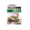 Defiant Rim Cylinder Bright Brass Finish Key Lock 2 Keys