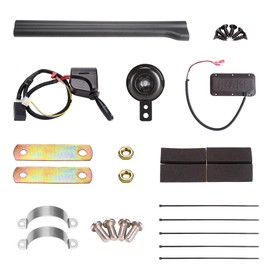 10L0L Upgrade LED Headlight Taillight Kit for Club Car DS Golf Cart, with Low/High Beam, Turn Signal Switch Horn Button, Blinker & Brake Light Switch Pad, Daytime Running Lamp