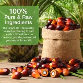 Batana Oil, Batana Oil for Hair Growth Dr Sebi, Raw Batana Oil, Batana Hair Oil, Batana Oil for Hair Growth, Prevent Hair Loss, Repairs Damaged Hair and Moisturize Scalp, Promotes Hair Thickness