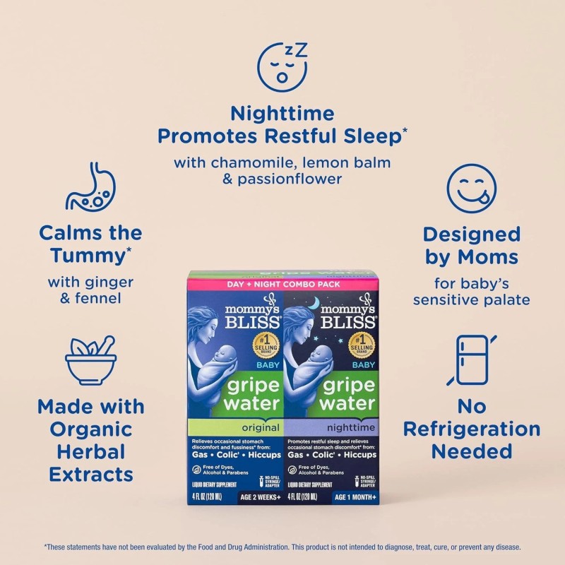 Mommy’s Bliss Mommy's Bliss Gripe Water Day + Night Combo