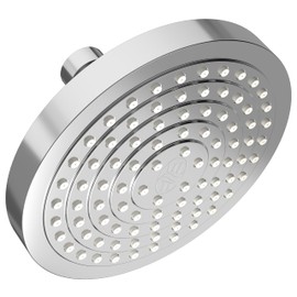 Winthorpe High Pressure Rain Shower Head with Widespread Coverage, Easy Installation, Modern Design, Wall or Ceiling Mounts, Blends with Any Bathroom Décor