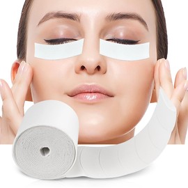 Taicols Eyelash Extension Dad, 110 PCS Pre Cut Medical Foam with Eye Mask, Under Eyelash Extension Supplies, Beauty Tools, No Fluff, Hypoallergenic, Latex Free, Waterproof