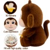 Monkey Plush Stuffed Animal Brown Monkey Teddy Soft Cuddly Plushies