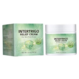Crema de alivio Intertrigo, crema hidratante protectora de la piel para ayudar a calmar las molestias causadas por rozaduras y humedad, protección dia