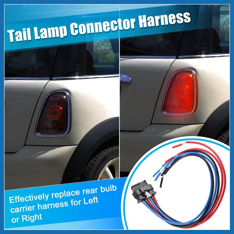 A ABSOPRO Tail Light Wiring Harness for Mini Cooper F55