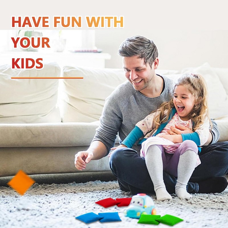 Bean Bags Kids Throwing, 30 pcs 5cm*5cm Small Bean Bag