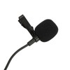 3.5mm Wired Lavalier Microphone 16.4ft Cable Portable Omnidirectional Condenser Clip
