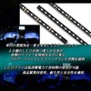 HTharros LED Tape Light, Car Floor Light, Cigar Socket, Blue,