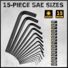 ELEAD 31-Piece Hex Key Set - Allen Wrench Set, SAE