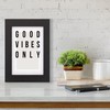 Fabian Clarke London® Picture Photo Frame Black 12x8 with White