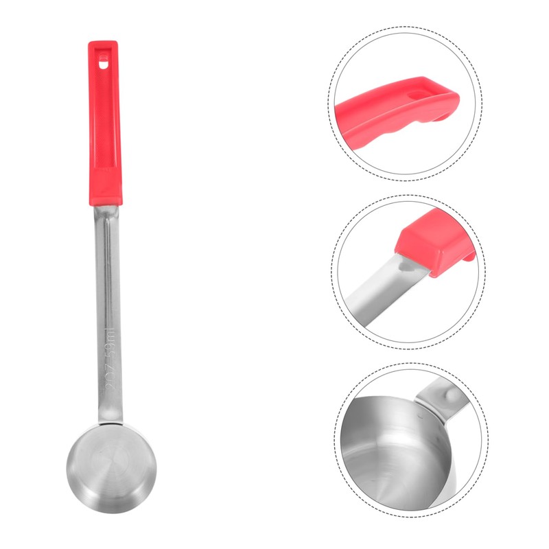 Ciieeo 2Ounce Stainless Steel Portion Control Scoop Pizza Sauce Ladle