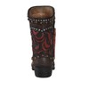 Eagrafts Rustic Decorative Western Cowboy Boot Pencil Pen Holder Vase