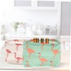 Ipetboom 2pcs Cotton Storage Basket Cartoon Design Organizing Holder Random