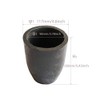 OTOOLWORLD 5KG Clay Graphite Crucible Foundry Cup Furnace Torch Melting