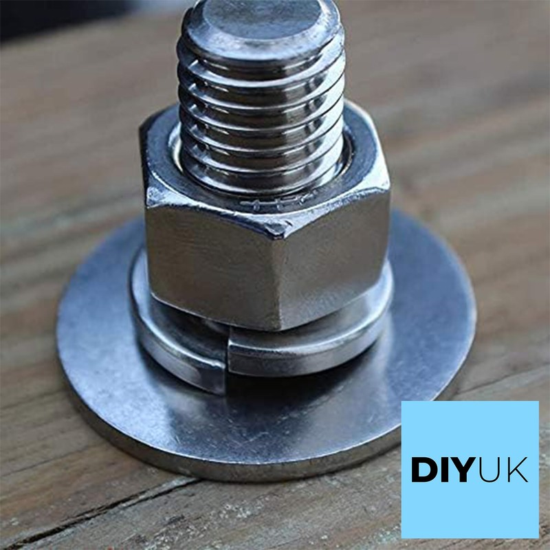 Spring Lock Washers M14 (14mm) Pack of: 50 Steel Zinc
