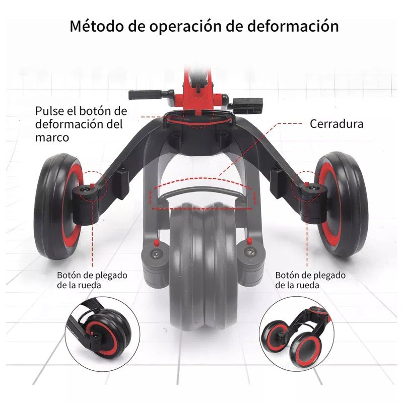 Show Me Triciclo 3 En 1 Para Niños Bicicleta Equilibro