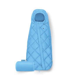 CYBEX Gold Snøgga Mini 2 Footmuff for Baby Car Seats, From Birth to Approx. 24 Months, Tog 4, Beach Blue