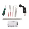 Guitar Maintenance Tool Kit Hex Wrench File Screwdriver Ruler String