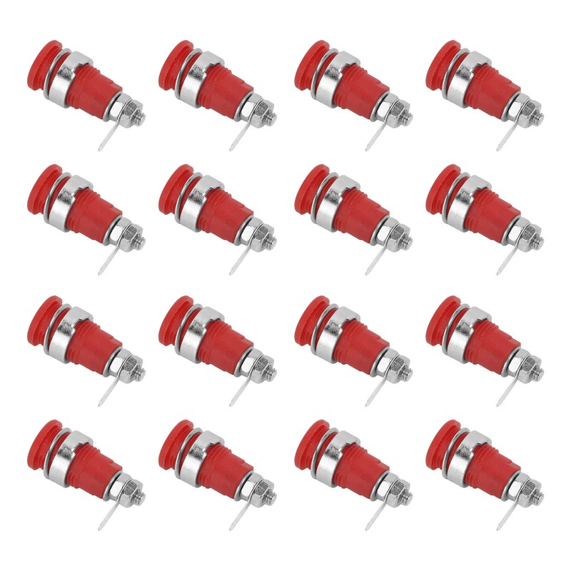 50Pcs Banana Socket 4mm Pure Copper Metal Good Performance High