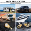 Linkstyle 4 PCS Pure Copper Battery Terminal Connection Clips, Positive
