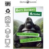 Funny Husband Birthday Card - Grumpy Gorilla Design for Him