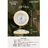 MILAAM Sauna Thermometer/Hygrometer "YUM" Northern Europe Finland Pine Wood Analog