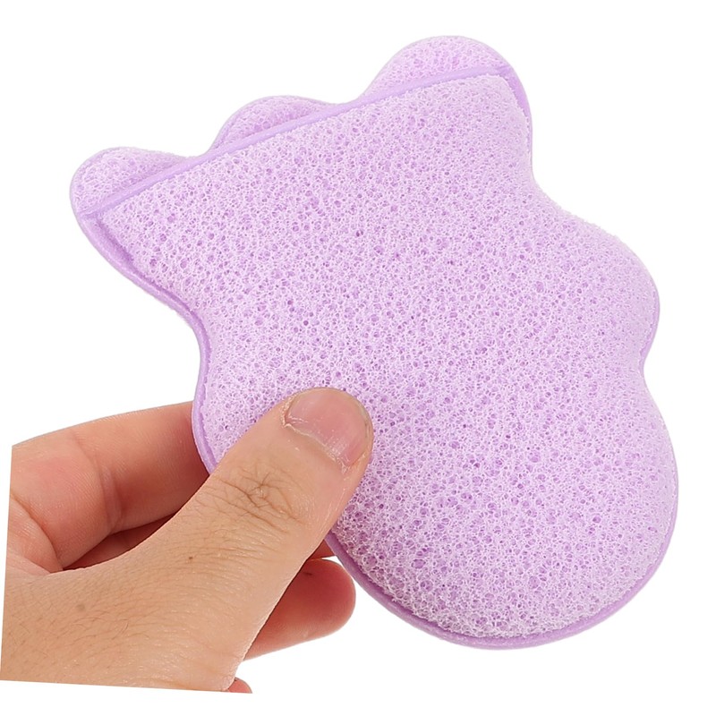 VICASKY 4pcs Face Scrubber: Cotton Large Thickened Face Wash Mitts