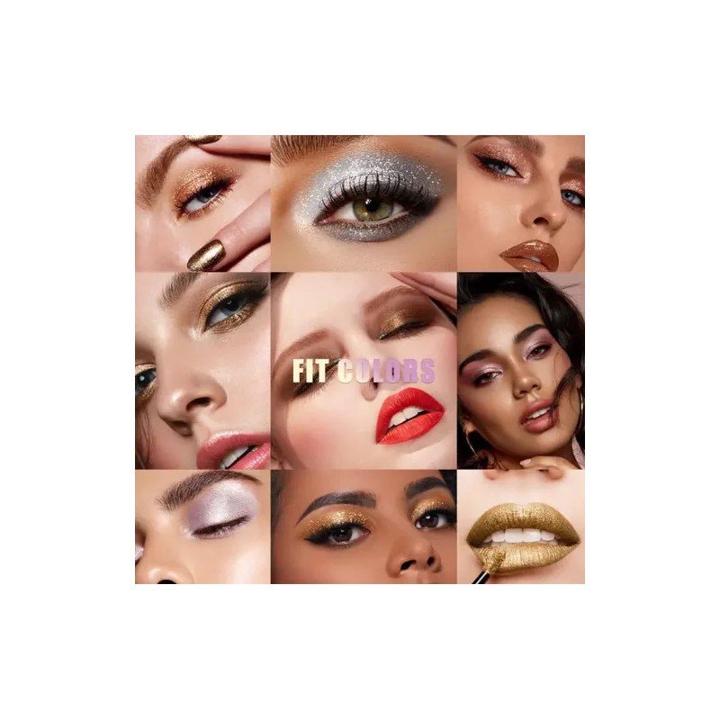 Sombra Líquida Cosmetics Con Glitter Diamond Daze Tono Eye