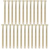 Cauldham Bright Brass Wood Screws #9 x 3 Inch for