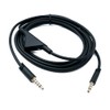 System-S Audio Jack Cable 2m 3.5mm TRRS Male to TRS