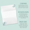 Letter Paper with Flower Motif in DIN A4 Format –