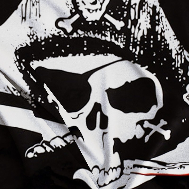 Pirate Flag – Jolly Roger Flag - Double-sided Print –