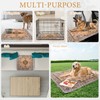 Homimp Washable Pee Pads for Dogs, 2 Pack Reusable Puppy