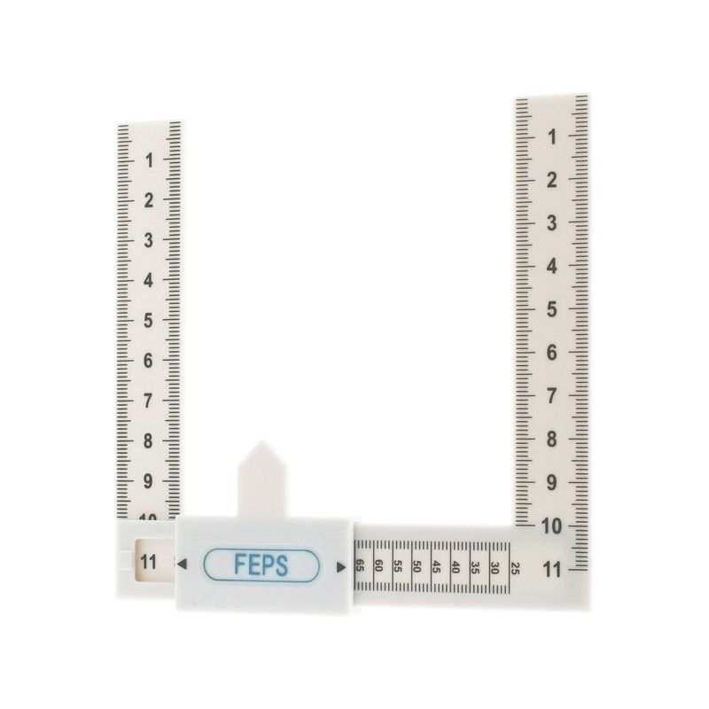 FEPS Tool FE-ML001 Cylinder Measuring Gauge Plastic White Measuring Gauge