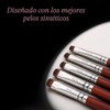 Vanfa Cepillo francés para uñas, cepillo de limpieza para esmalte