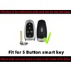 REPROTECTING Silicone Rubber Key Fob Cover Compatible with (5 Buttons)