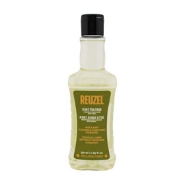 Reuzel Shampoo de Hoja de té 3 en 1 - para Cabello y Cuerpo - Suaviza y humecta la Piel, Ideal para el Cuidado del Cuero cabelludo - De fácil Enjuague