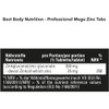 Professional Mega Zinc Tabs - with 400 mg Zinc Gluconate