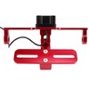 Motorcycle License Plate Mount Adjustable License Plate Holder with Taillight