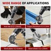 Metal Nibbler Drill Attachment, Heavy Duty Sheet Metal Cutter with