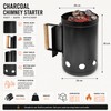 Charcoal Chimney Starter for Outdoor Grilling – Rapid Metal BBQ