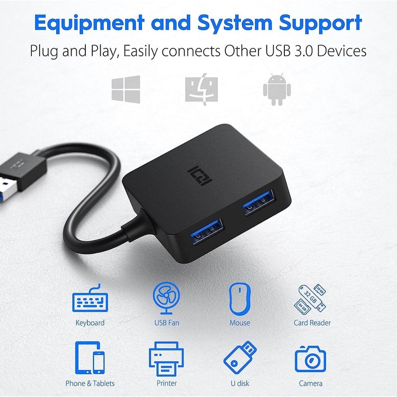 USB 3.0 Hub, iczi USB 3.0 auf USB 3.0 Hub,